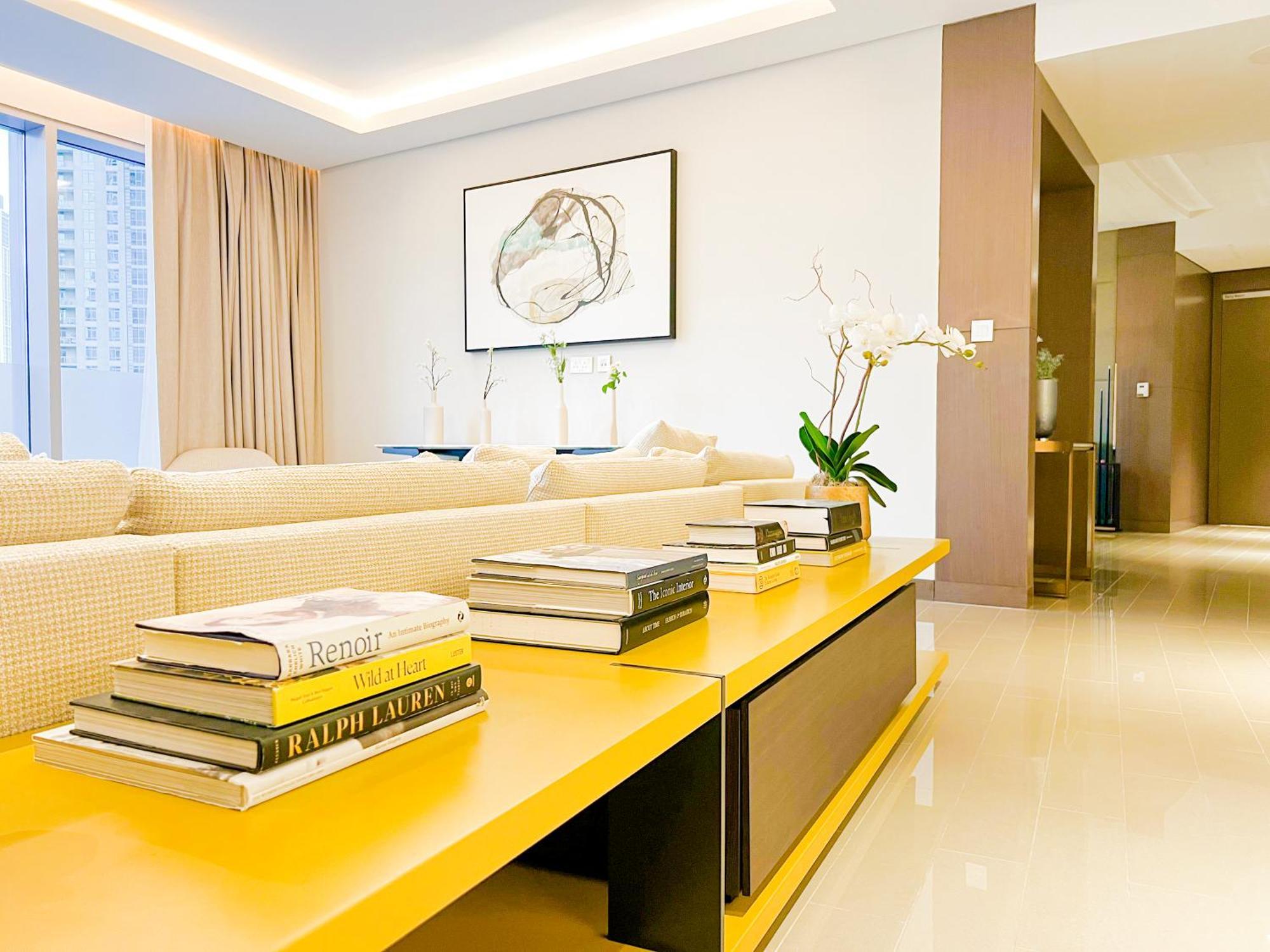 Downtown Luxury - Stunning Burj Khalifa & Sea View - 5 Minutes Walk To Dubai Mall Exteriér fotografie