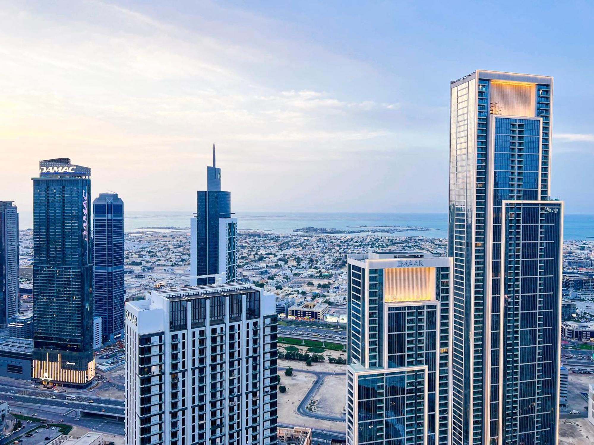 Downtown Luxury - Stunning Burj Khalifa & Sea View - 5 Minutes Walk To Dubai Mall Exteriér fotografie