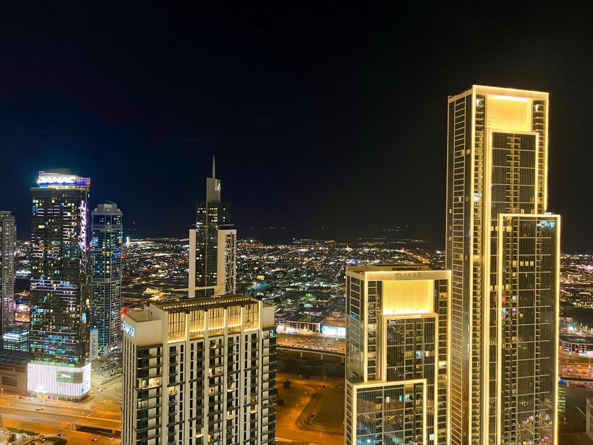 Downtown Luxury - Stunning Burj Khalifa & Sea View - 5 Minutes Walk To Dubai Mall Exteriér fotografie