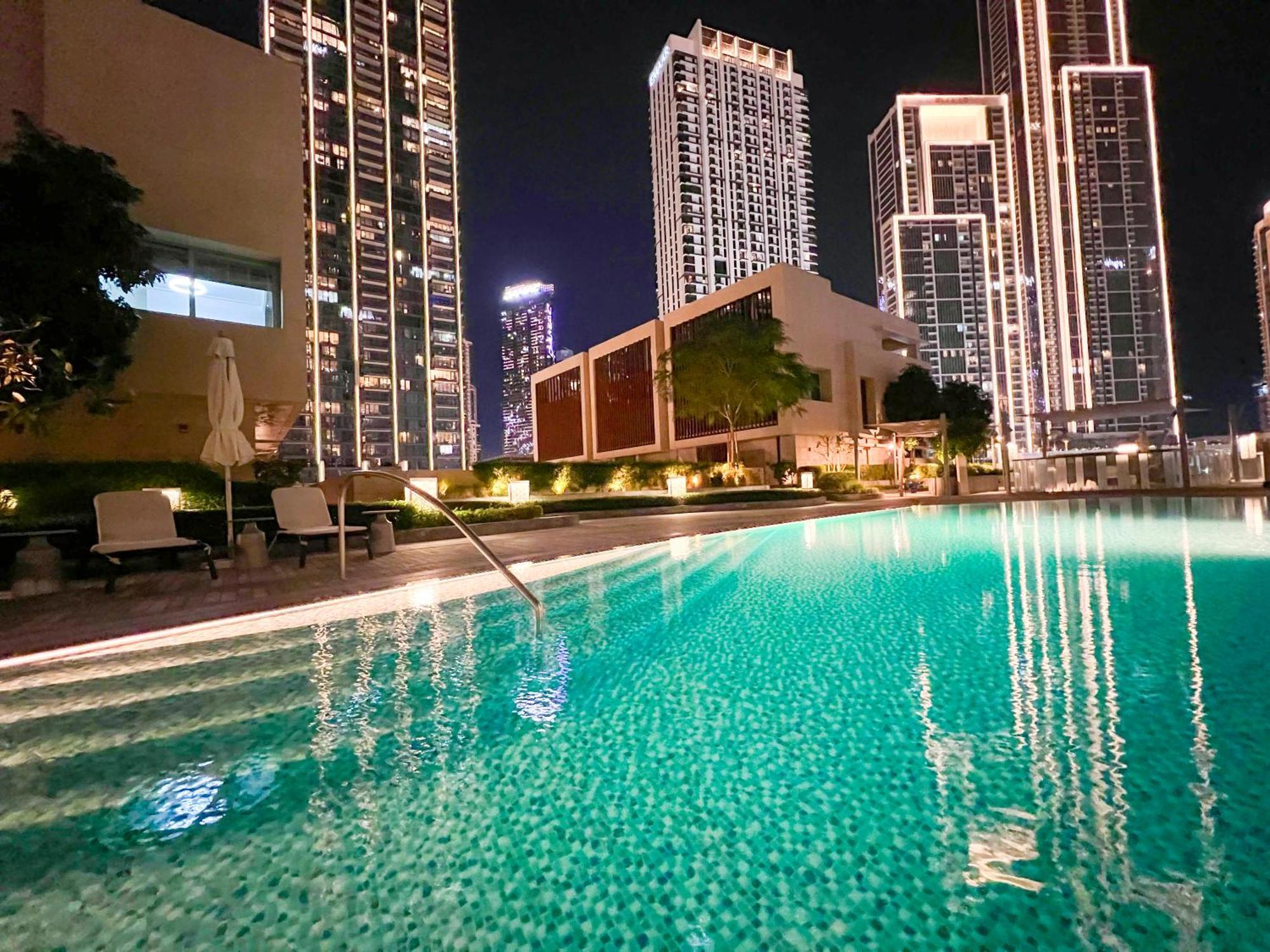 Downtown Luxury - Stunning Burj Khalifa & Sea View - 5 Minutes Walk To Dubai Mall Exteriér fotografie