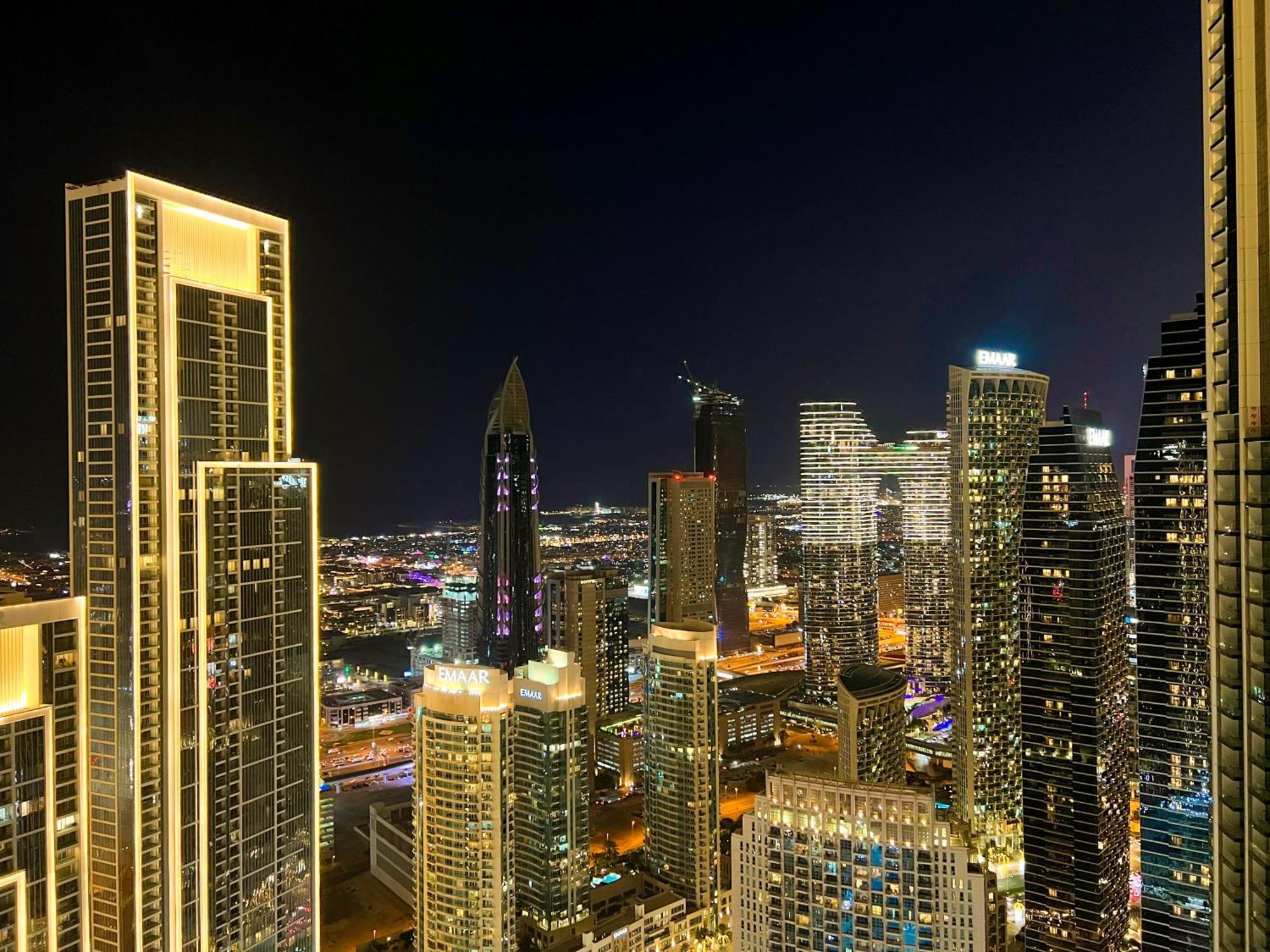 Downtown Luxury - Stunning Burj Khalifa & Sea View - 5 Minutes Walk To Dubai Mall Exteriér fotografie
