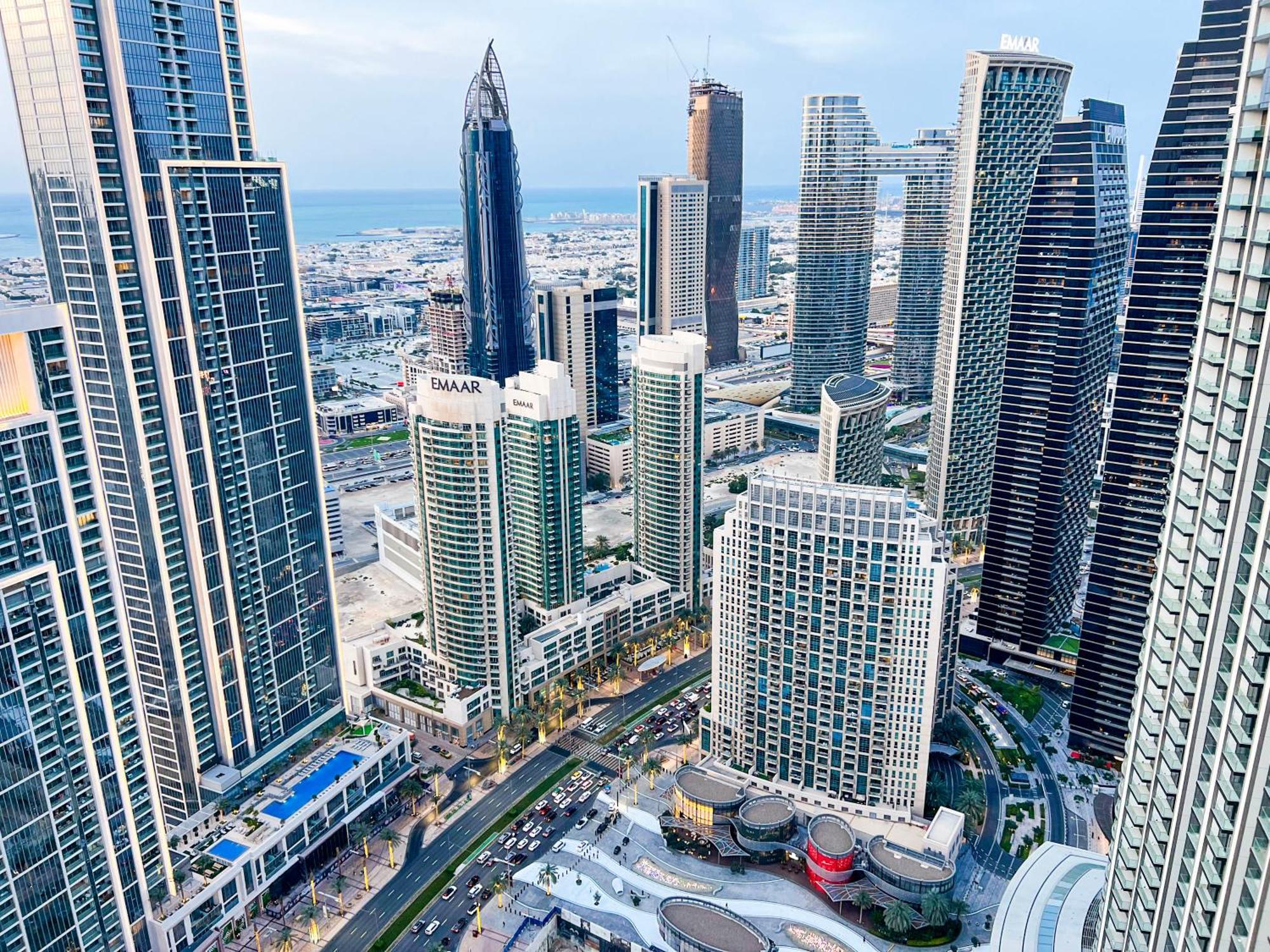 Downtown Luxury - Stunning Burj Khalifa & Sea View - 5 Minutes Walk To Dubai Mall Exteriér fotografie