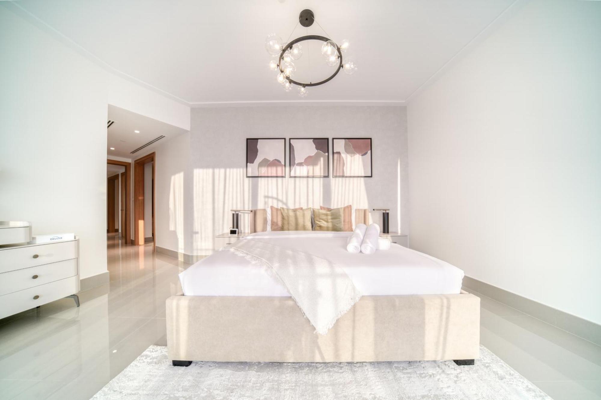 Downtown Luxury - Stunning Burj Khalifa & Sea View - 5 Minutes Walk To Dubai Mall Exteriér fotografie