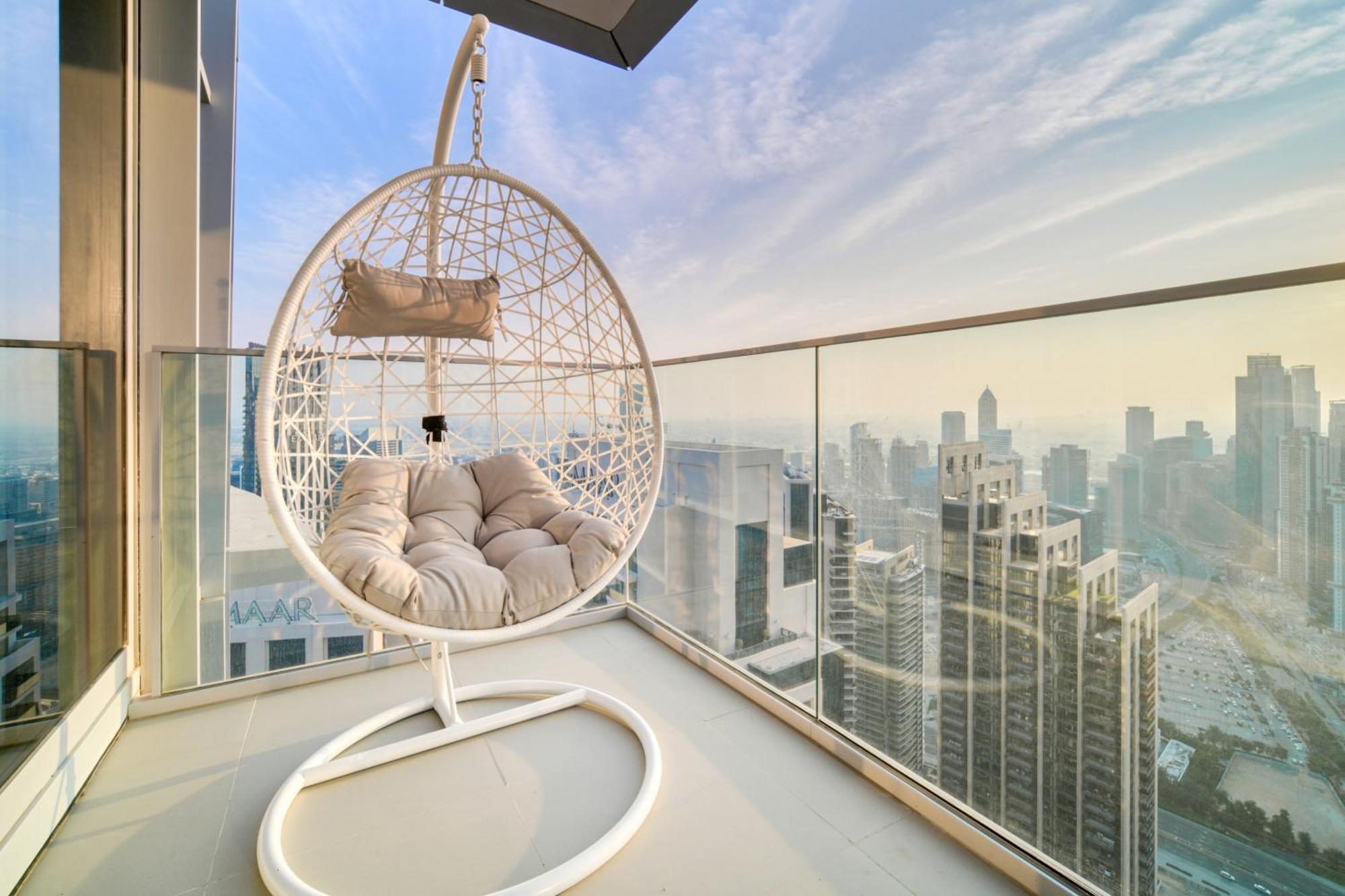 Downtown Luxury - Stunning Burj Khalifa & Sea View - 5 Minutes Walk To Dubai Mall Exteriér fotografie